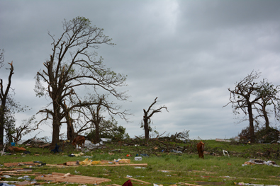 5/06/2015 Amber-Bridge Creek Tornado Damage Photo