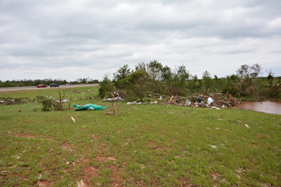 5/06/2015 Amber-Bridge Creek Tornado Damage Photo