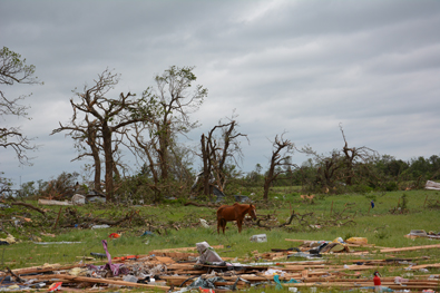 5/06/2015 Amber-Bridge Creek Tornado Damage Photo