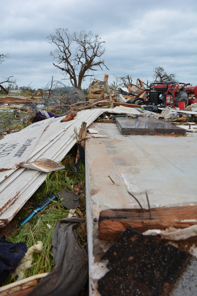 5/06/2015 Amber-Bridge Creek Tornado Damage Photo