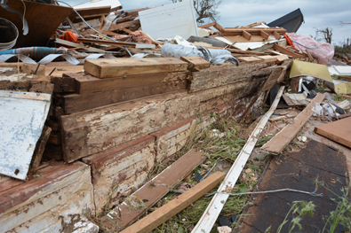 5/06/2015 Amber-Bridge Creek Tornado Damage Photo