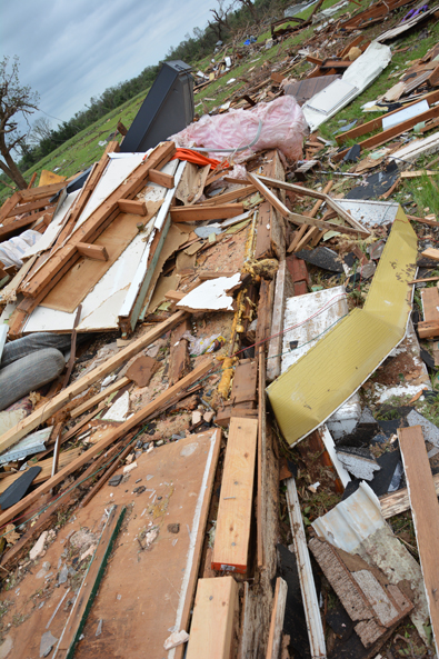 5/06/2015 Amber-Bridge Creek Tornado Damage Photo