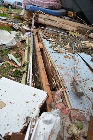 5/06/2015 Amber-Bridge Creek Tornado Damage Photo