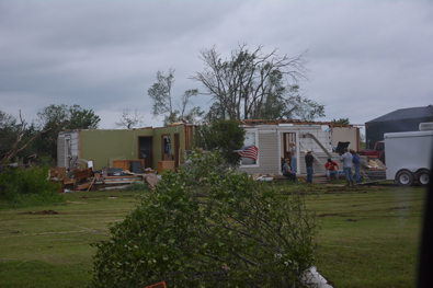 5/06/2015 Amber-Bridge Creek Tornado Damage Photo