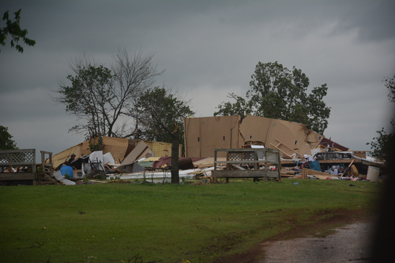 5/06/2015 Amber-Bridge Creek Tornado Damage Photo