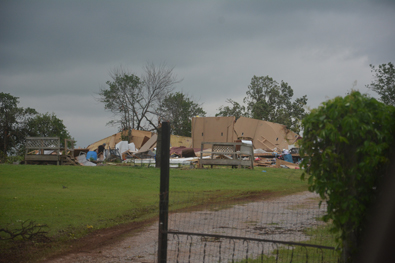 5/06/2015 Amber-Bridge Creek Tornado Damage Photo