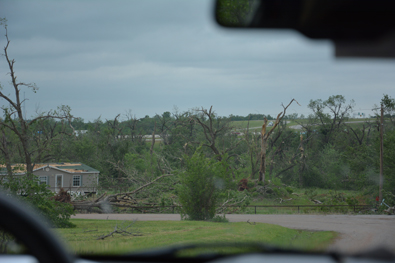 5/06/2015 Amber-Bridge Creek Tornado Damage Photo