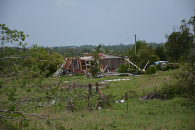 5/06/2015 Amber-Bridge Creek Tornado Damage Photo