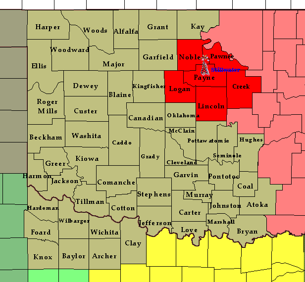 Information For The Stillwater Ok Weather Radio Transmitter