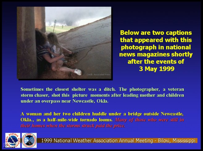 Photo of Mother and Child Under an Overpass near Newcastle, Oklahoma