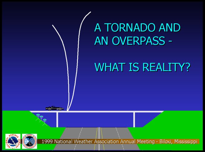 A Tornado and an Overpass - What is Reality?