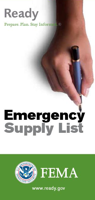 Emergency Supplies Kit
