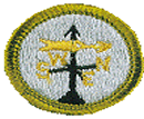 scout weather logo, not actual size