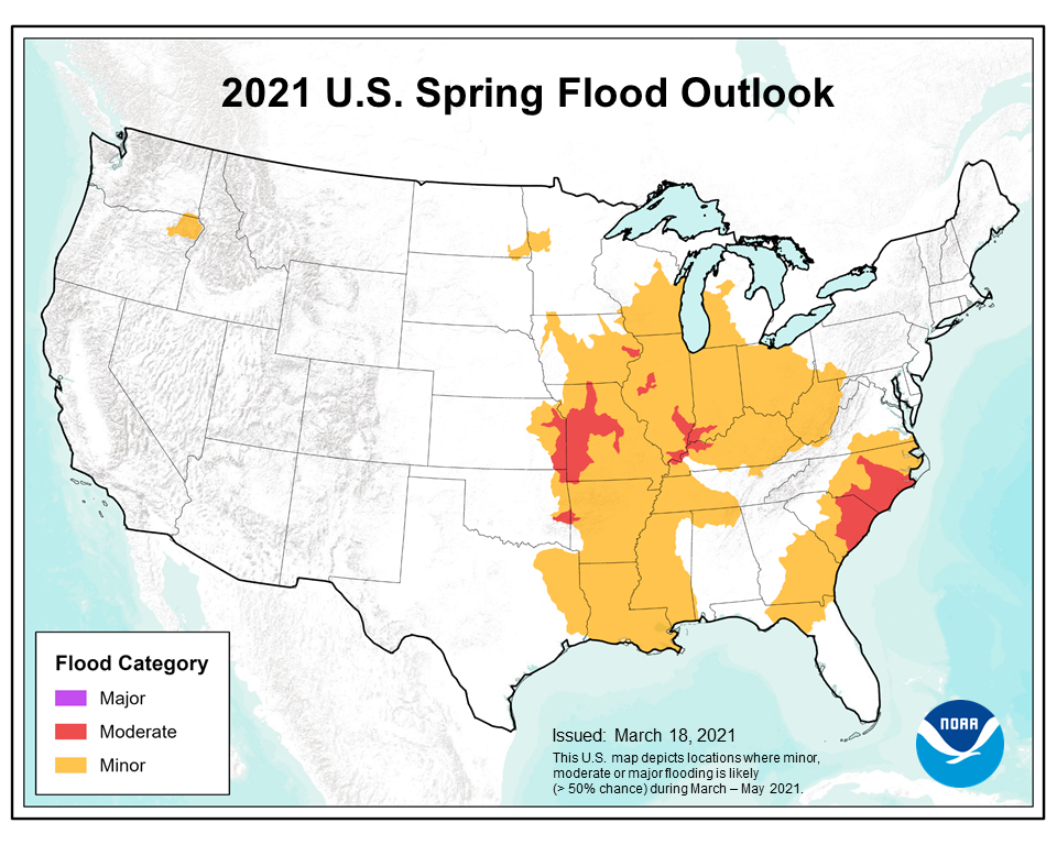 2021 National Spring Flood Risk