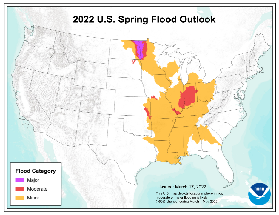 2022 National Spring Flood Risk