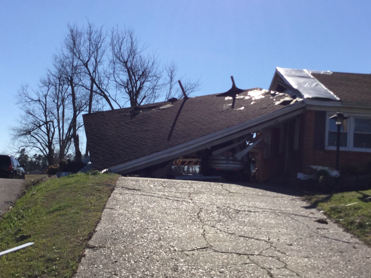 Residential damage 