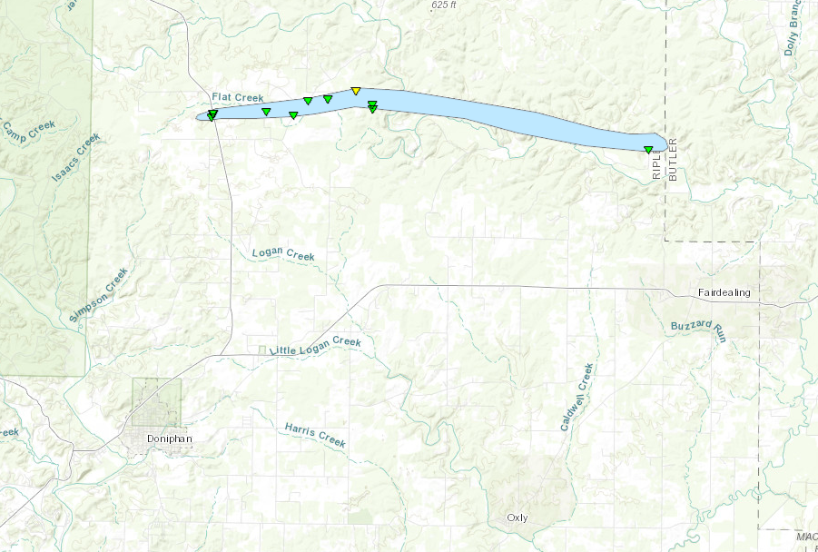 Ripley Track Map