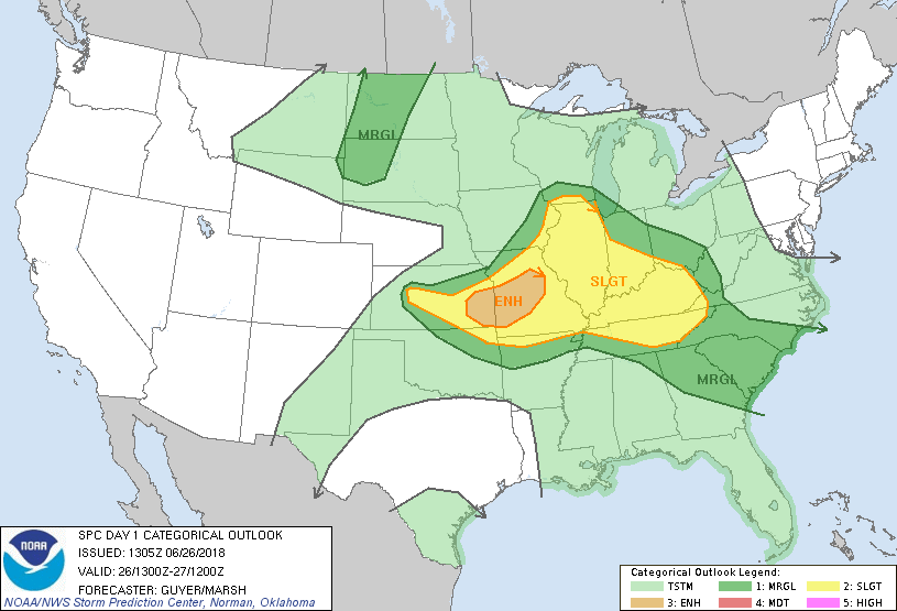 SPC Day 3 Probabilistic Outlook