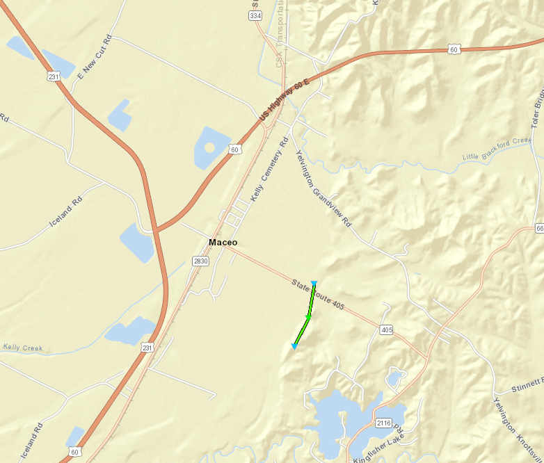 Stanley tornado track map