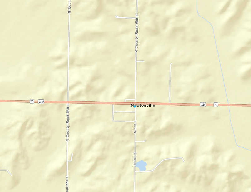 Stanley tornado track map