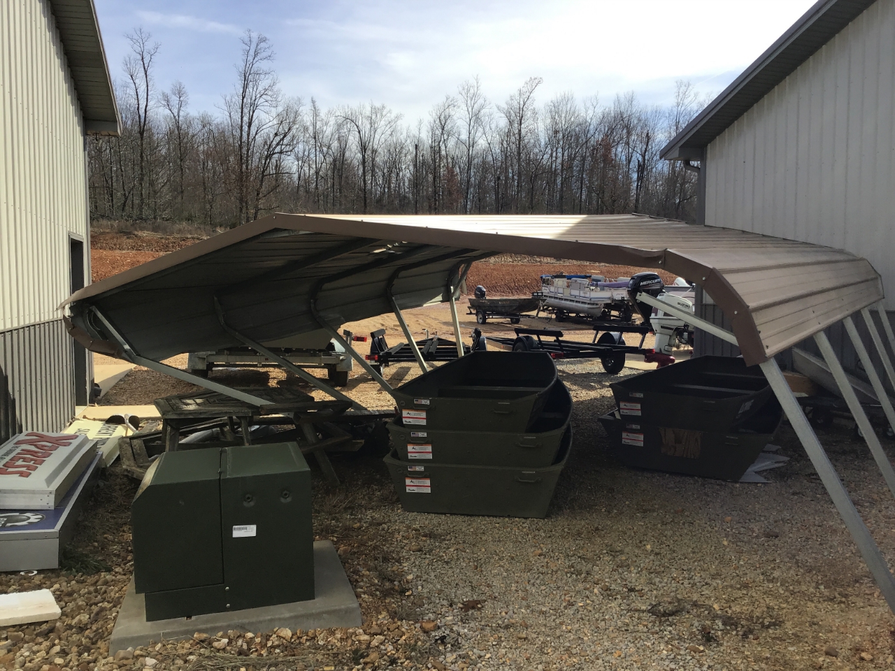 Straight Line Wind Damage in Doniphan