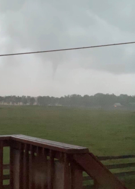 Photo of funnel cloud near Trenton, KY