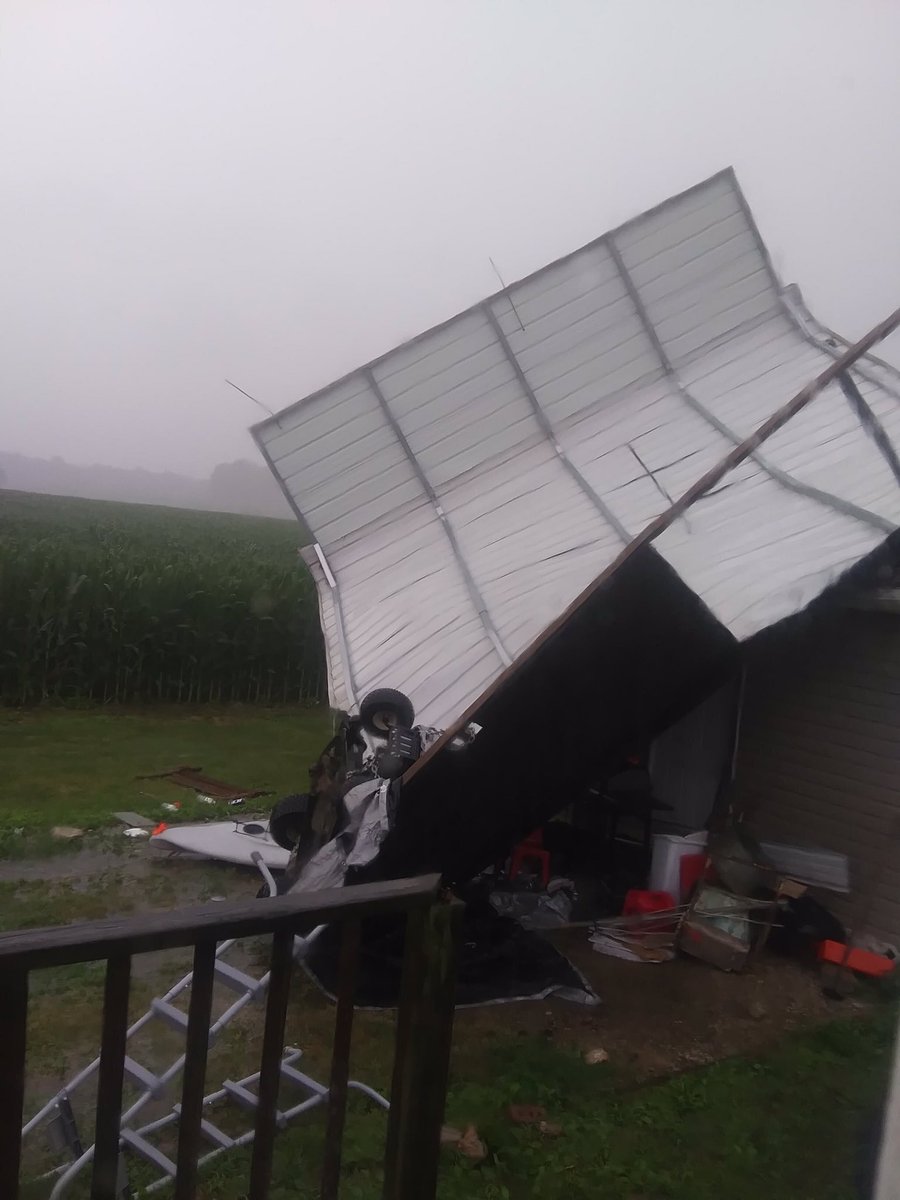 Photo of flipped carport