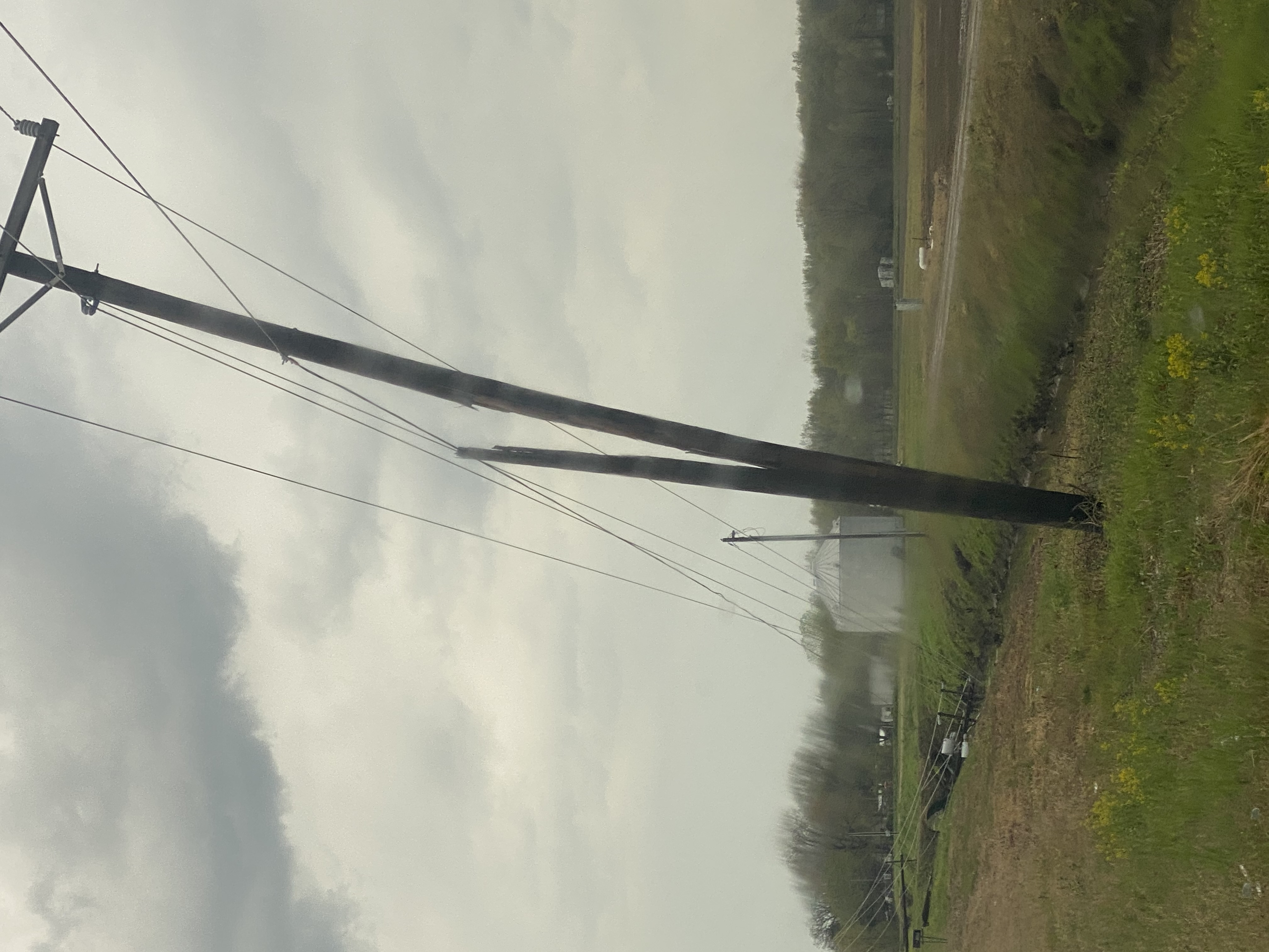 Poplar Bluff poles damaged