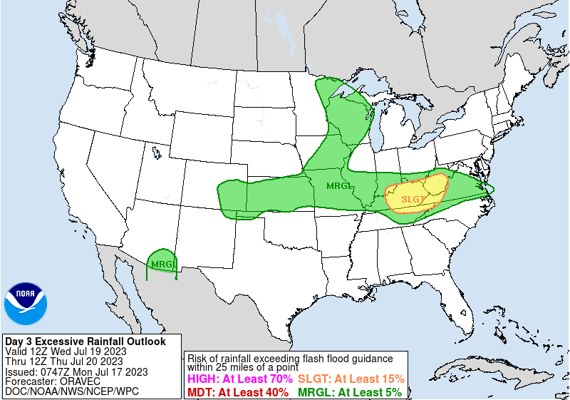 WPC Wed-Thu Day 3 Excessive Rainfall Outlook