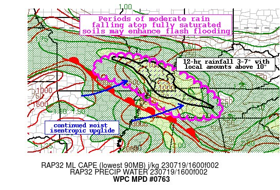 WPC Mesoscale Precipitation Discussion #763 12:46pm CDT July 19