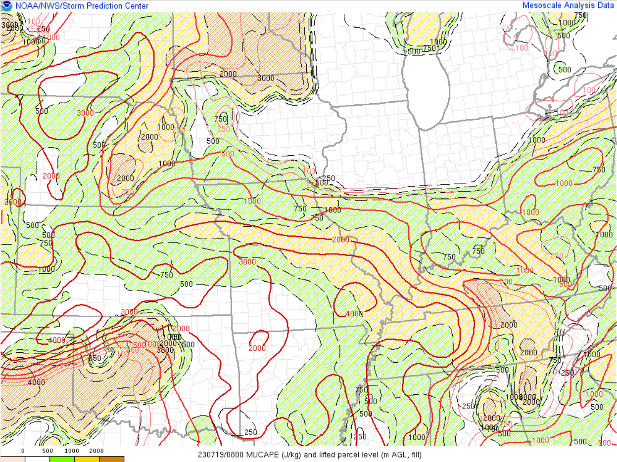 SPC MUCAPE 3am CDT July 19