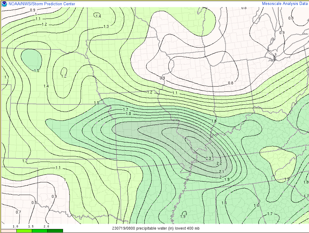 SPC PWAT 3am CDT July 19