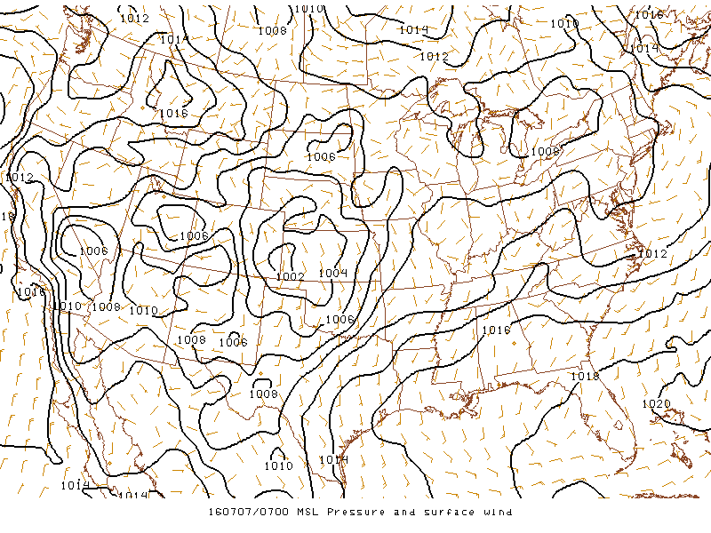 Surface map