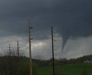 Photo of funnel cloud near Jackson, MO