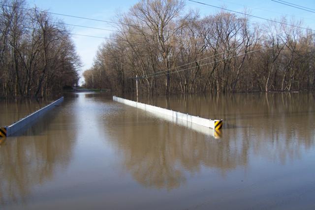 Hurricane Creek near the Big Muddy River in southern IL