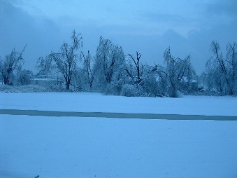 photo taken from NWS Paducah looking across street