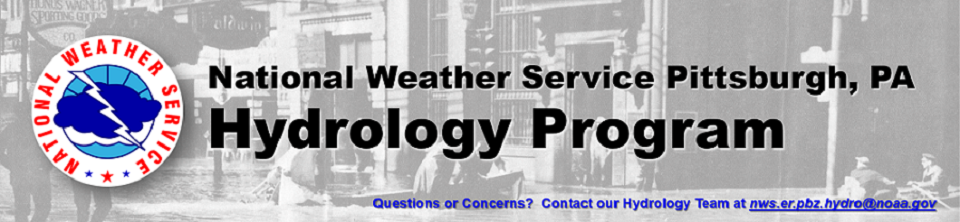 National Weather Service Pittsburgh Hydrology Program