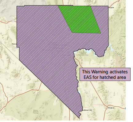 current EAS footprint, see text 