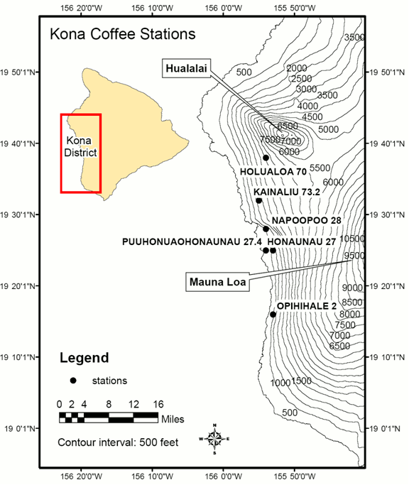 Kona Coffee Stations