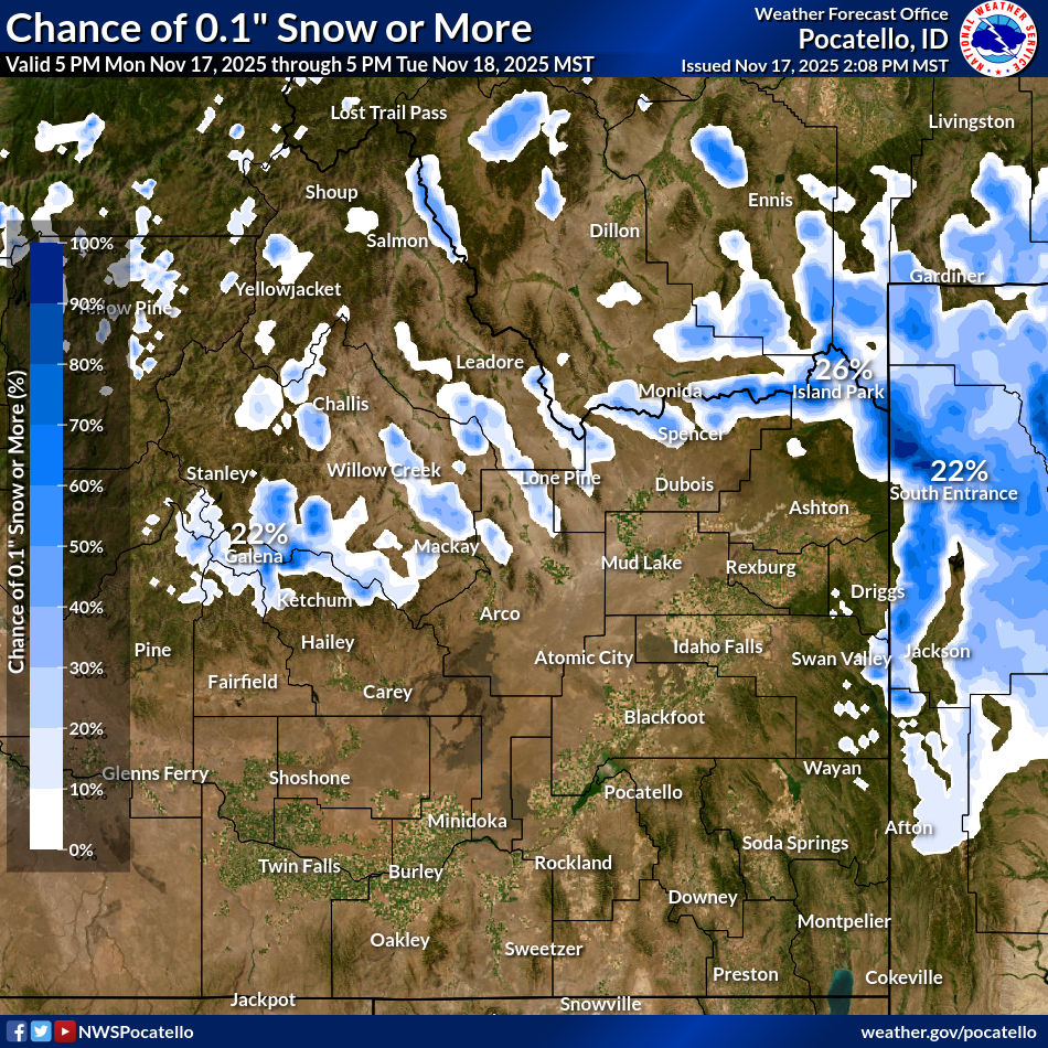 Southeast Idaho Snow
