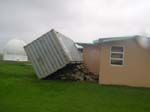 Damage from Tropical Cyclone Heta