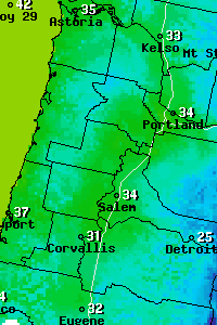 Digital forecast example