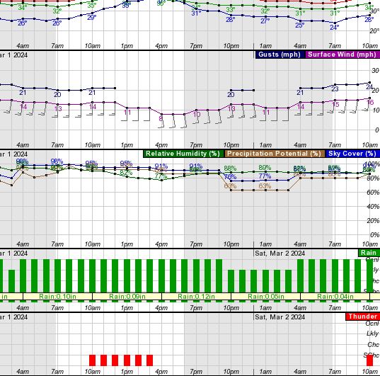 Forecast Hour by Hour