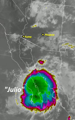 Depiction of influence of Julio.