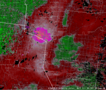 100 knot winds as measured by radar.