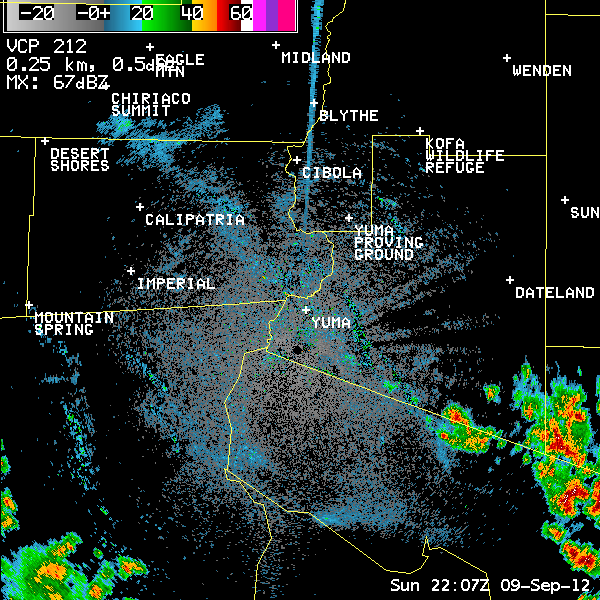 KYUX Reflectivity loop