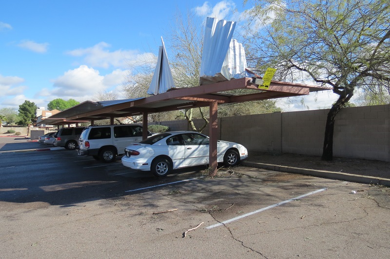 Carport Damage 1