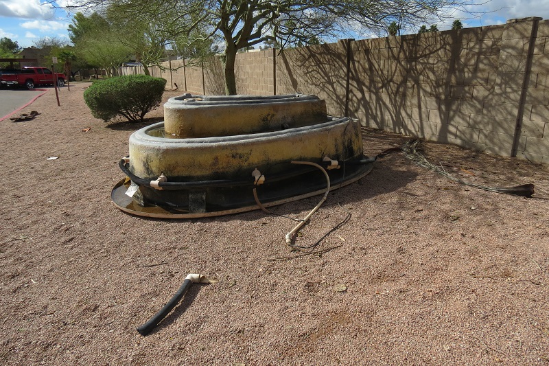 Inverted Hot Tub