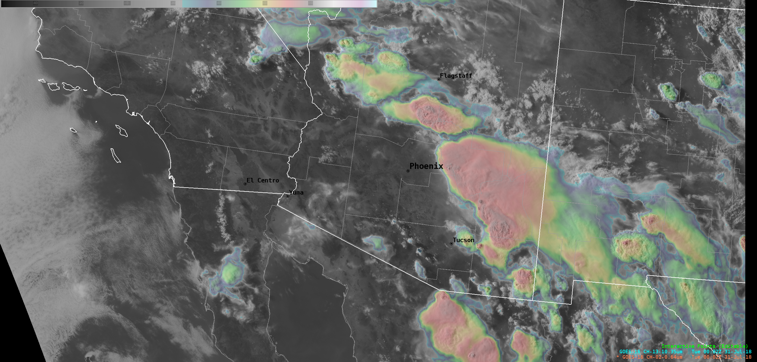 Satellite image click for loop