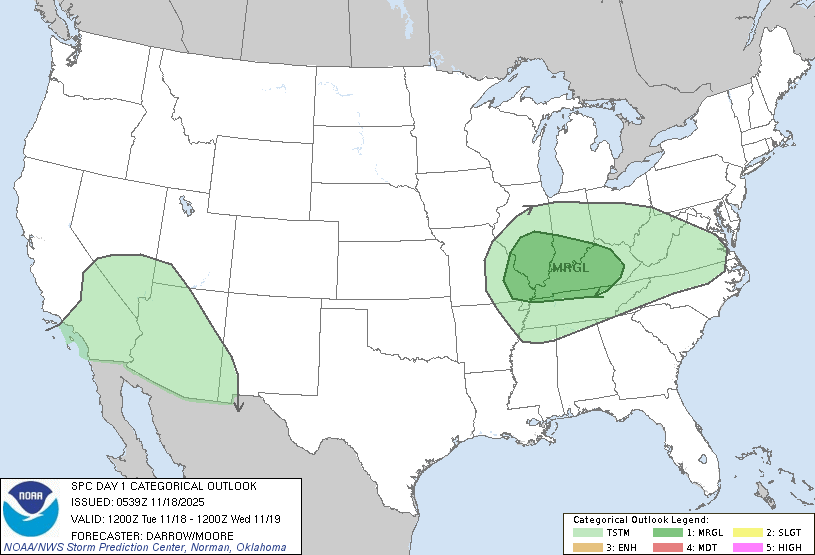 SPC Day 3 Probabilistic Outlook